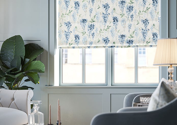 Wisteria Silk, Dream - Motorised Roman Blind - Image 5